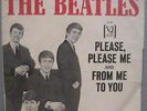 THE BEATLES PLEASE PLEASE ME / FROM ME TO YOU PICTURE SLEEVE - SLEEVE ONLY