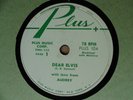 1956 Rock ‘n’ Roll 78 rpm AUDREY Dear Elvis Pages 1 & 2  PLUS 104 EX-