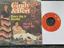 Cindy & Bert - Every day is Sunday/ Go and leave me 7'' Single SUNG IN ENGLISH