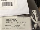 Celine Dion Glasgow 6 Rows From Stage (2 Tickets)