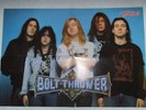 BOLT THROWER orig.1992 POSTER Napalm Death BENEDICTION Axegrinder OBITUARY Grave