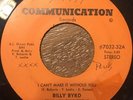 Killer Rare Soul Billy Byrd I Can't Make It Without You Communication 45 RPM