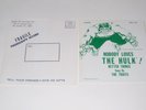The Traits Nobody Loves The Hulk Record 1969 Vintage 7 Inch 45 NOS Garage