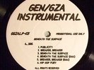 GZA / Genius - Beneath The Surface (Instrumentals) Vinyl LP W-Tang Clan Raekwon