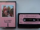 JJ CALE Naturally  UK CASSETTE TAPE, Pink Island Paper Labels