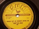 JERRY LEE LEWIS rockabilly WHOLE LOTTA SHAKIN GOING ON 78 SUN 267