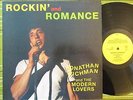 JONATHAN RICHMAN, ROCKIN' AND ROMANCE, LP 1985 UK 1ST PRESS A-1U EX-/EX ROUGH 72