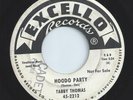TABBY THOMAS r&b HOODO PARTY soul blues 45 HEAR excello
