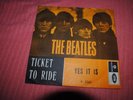 THE BEATLES: TICKET TO RIDE+1. NORWAY 1965. RARE. IN AMAZING SHAPE. READ MORE