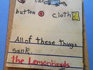 LEMONHEADS Car Button Cloth LP SEALED Record 1996 USA Original Mint Vinyl Dando