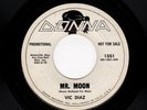 RARE WEST COAST TEEN-VIC DIAZ-DONNA 1351-MR. MOON/SO MEAN TO ME