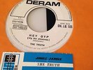THE TRUTH - HEY GYP / JINGLE JANGLE - Italian DERAM WDJ Promo + tab