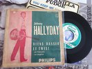 johnny hallyday juke box encart original viens danser le twist
