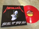METALLICA 'Metal Up Your Ass' LP RED VINYL Megadeth Exodus Slayer Testament