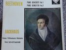 SXL 2178 Beethoven Backhaus WBg Ed1 1959 Piano COnc 1 & 2 UK DECCA Stereo