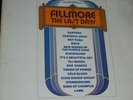 FILLMORE THE LAST DAYS- original 1972 4 record, poster, booklet, ticket, box set