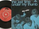 THE WHO LAST TIME & UNDER MY THUMB NORWAY 45+PS 1967  HIGH NUMBERS MOD FREAKBEAT
