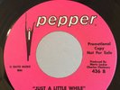 Northern Soul PROMO 45 Ollie Jackson Just A Little While on Pepper HEAR