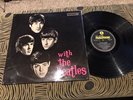 THE BEATLES With The Beatles LP Original Yellow/Black Mono OZ Rare EX