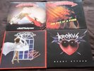 4 Krokus LP's - Metal rendesvous, One vice at a time, The blitz, Heart attack