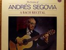SEALED CLASSICAL LP:THE GENIUS OF ANDRES SEGOVIA, A BACH RECITAL Everest 3261