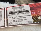 reading festival 2017  Weekend Camping