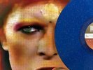 DAVID BOWIE - FLOORED, BLUE STAR Vinyl record, Limited 210 copies
