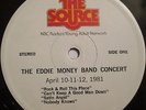 THE EDDIE MONEY BAND CONCERT 1981 The Source 2-LP Rare NBC Radio Network EX