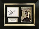NICK MASON HAND SIGNED AUTOGRAPH FRAMED PHOTO DISPLAY PINK FLOYD.