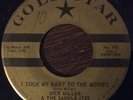 Dick Miller & Saddle-ites, I Took My Baby To The Movies 45 RARE WI ROCKABILLY