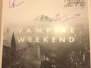 SIGNED Vampire Weekend VINYL record 