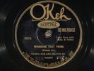 78 RPM -- Tampa Joe and Macon Ed (Eddie Anthony) / Macon Ed, Okeh 8676, E Blues