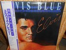 LP  ELVIS PRESLEY - ELVIS BLUE  Japan   ' BLUE VINYL '  +  POSTER   w/OBI   MINT