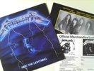 METALLICA Ride the Lightning Vinyl LP 1984 Music for Nations 1.press Misprint ++