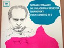 OISTRAKH ORMANDY TCHAIKOVSKY Violin Concerto LP COLUMBIA STEREO SIX EYE PROMO