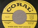 Northern Soul Popcorn PROMO 45 Romance Watson Where Does That Leave Me on Coral