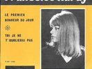 FRANCOISE HARDY 45 LE PREMIER BONHEUR DU JOUR+PS HOLLAND RARE
