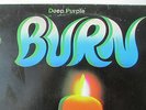 DEEP PURPLE BURN rare HARVEST GREEK issue with MISPRESSED COLOURS on cover