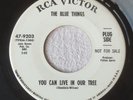 The Blue Things - You Can Live In Our Tree / Twist And Shout - RCA Victor Promo