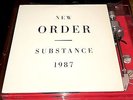 Vtg 1987 NEW ORDER 1st Pressing SUBSTANCE Double Album JOY DIVISION Greatest Hit