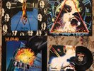 3 Def Leppard Records Lot. 45 Rpm Animal. High N Dry. Hysteria. Pyromania. CLEAN