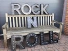 Large Shop Display Wooden Letters. 