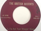 RAREST WASH DC garage psych 45 ep THE BRITISH ACCENTS only documented copy Hear
