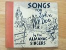 THE ALMANAC SINGERS SONGS FOR JOHN DOE 78 RPM Box Set Pete Seeger LEE HAYS JOSH