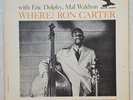 RON CARTER Where? ERIC DOLPHY MAL WALDRON NEW JAZZ LP VG++