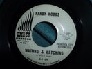 RANDY HOBBS waiting & watching / slowly but surely PROMO 45 EMBER 1960s