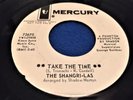 THE SHANGRI LAS- Footsteps On The Roof / Take The Time  45 PROMO rare