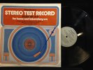 Stereo Review's Stereo Test Record Model SRT 14-A-TEST RECORD