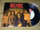 AC/DC Highway to hell 7/45 PROMO COPY PORTUGAL UNIQUE SLEEVE RARE