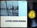CLIFFORD BROWN Memorial LP PRESTIGE PRLP 7055 US 1958 Benny Golson Gigi Gryce
